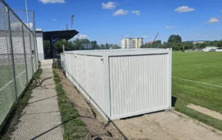Realizácia šatne 6x3m – ŠK Vrakuňa 04